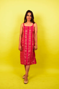 Ziva — Pink Silk Dress