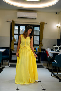 Oviya — Yellow Skirt