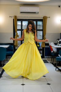 Oviya — Yellow Skirt