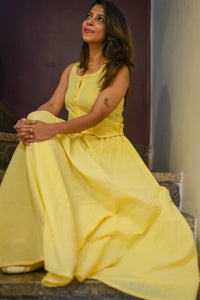 Oviya — Yellow Skirt