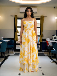 Ishitha - Flowy Skirt Set